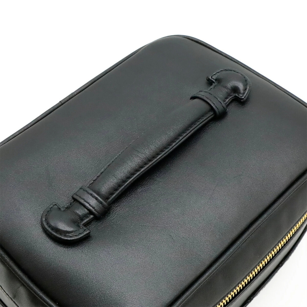 CHANEL Black Leather Pouch - Picture 5 of 10